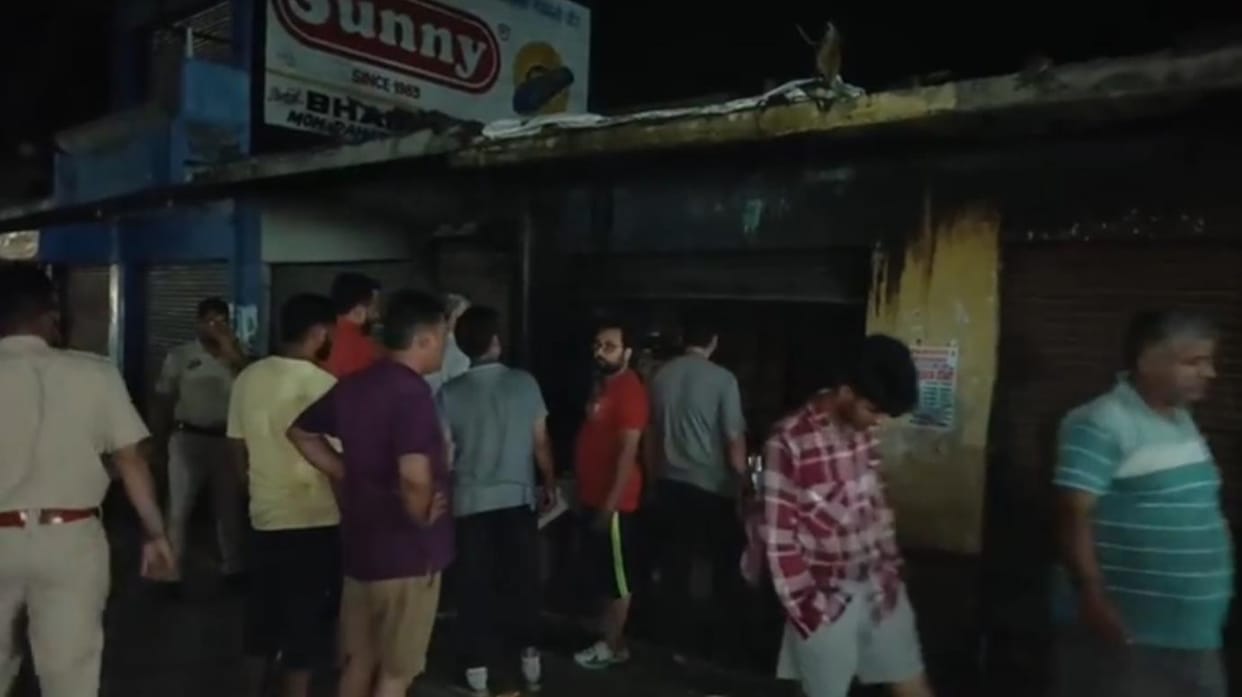 Fire in Shop