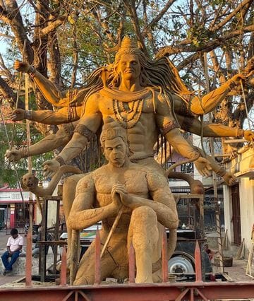 Today will be the consecration, Kishore has prepared the idol
