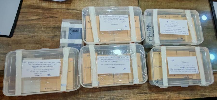 The incharge of the delivery partner company defrauded him of Rs. 16.48 lakh