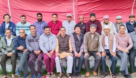 Subedar Major Tej Singh becomes president of Vikas Sangh Nagar Panchayat organization