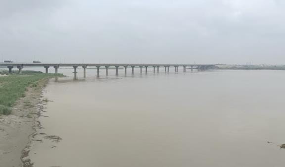 Saryu's water level is stable, farmers heaved a sigh of relief