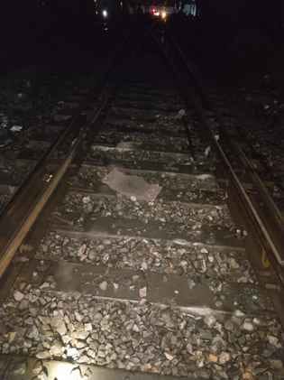 The broken part of the coupling will be examined in Lucknow