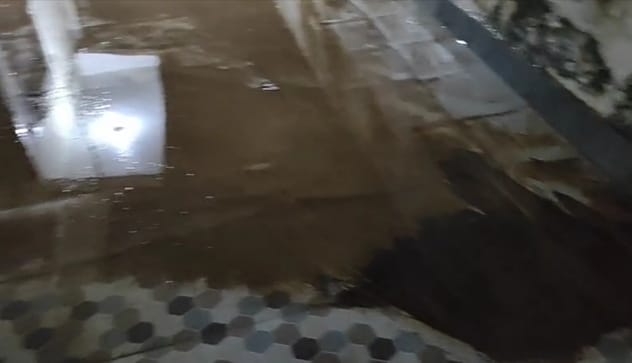 Sukhahar canal overflowed, water entered the hospital, patients had to be discharged
