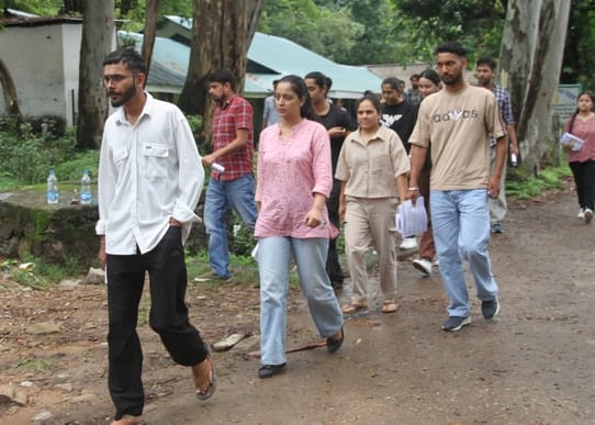 In Dharamshala, 1431 students appeared in HAS exam in the first session and 1395 in the second session