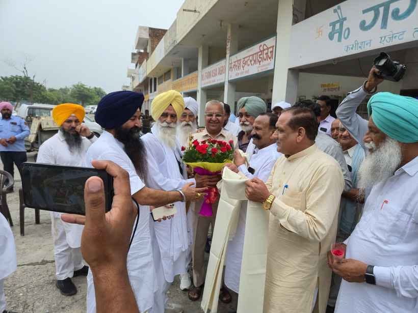Foundation stone laid for construction work in GurdwaraFoundation stone laid for construction work in Gurdwara