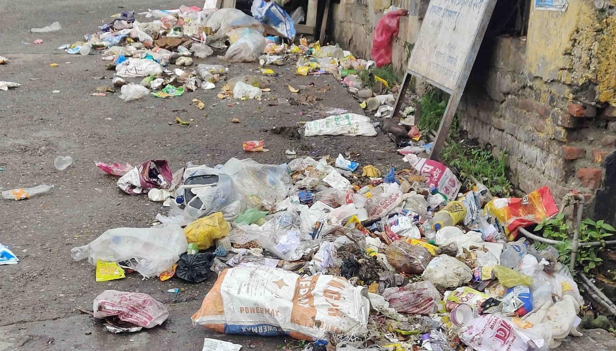 Dirty water drainage work started in the ward