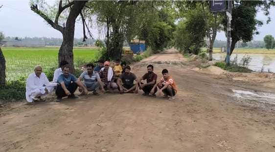 If the construction is not done then we will uproot the road and protest