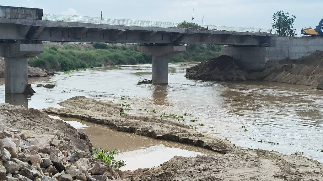 Water level in Ghaggar river increased, reached 1640 cusecs at Chandpura head