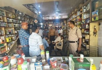 Sehore news: Several acres of crops damaged due to wrong pesticide, administration raids, confiscates medicine