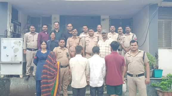 सागर पुलिस की गिरफ्त में आरोपी