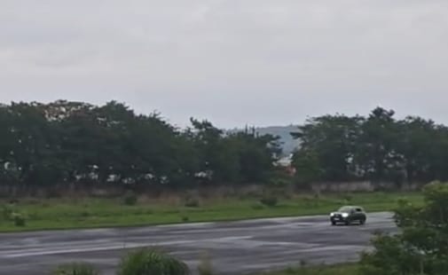 Car enters Chhindwara's VVIP airstrip, breaks lock and makes reel