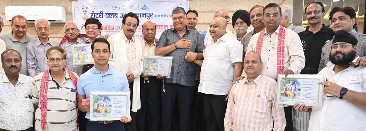 Members honored at Rotary felicitation ceremony