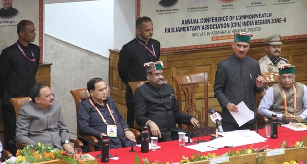The conference started two and a half hours late due to weather disturbance