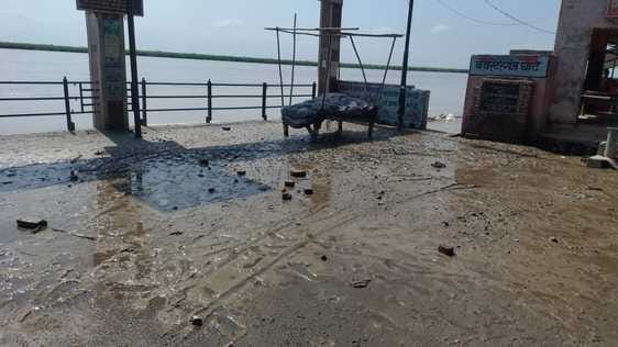 Ganga's water level decreased