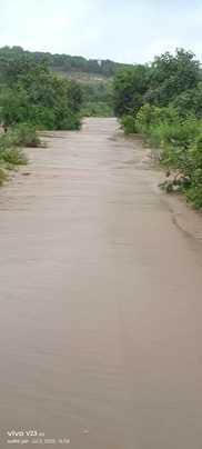 Chittorgarh News: Dams overflow due to torrential rains in Chittorgarh