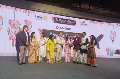 Rotary Club of Rewari Main received Diamond Award