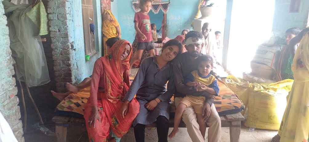 The young man also committed suicide by hanging himself from the same hook from which his wife died