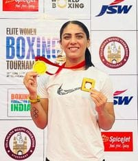 Jyoti won gold and Shiksha won bronze in national boxing