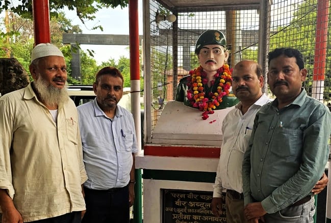 Remembered Veer Abdul Hameed on his birth anniversary