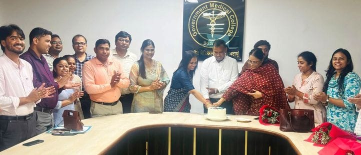 Doctors were honored in Government Medical College