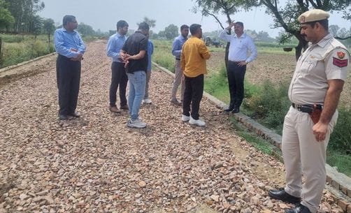 Construction work stopped in illegal colonies