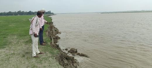 Saryu's water level increased by 30 cm, erosion increased