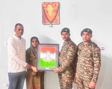 Martyr Deep Chand remembered on Kargil Vijay Diwas