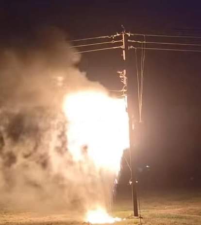 Transformer burnt down and power supply stopped