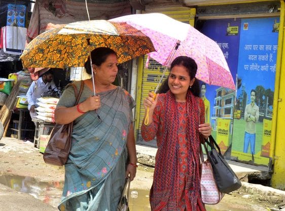 Maximum temperature increased by three degrees, people became miserable due to humidity