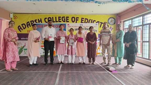 Diksha in painting, Ankit stood first in essay writing competition
