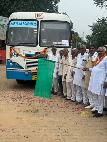 Roadways bus service started on Jakhani, Maharampur, Dharsu, Mandalana route