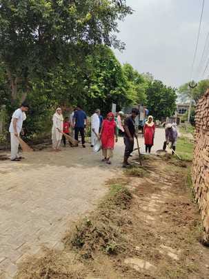 Cleanliness drive conducted in Sihama, Gujravas, Gomli, Chitlang