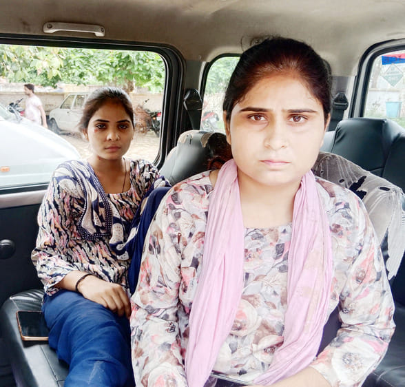 Scooty-bike collision, three injured including two CHO
