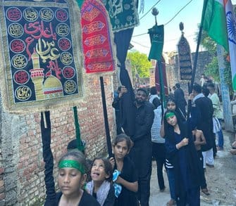 The mourning procession was recovered, the martyrs of Karbala were remembered