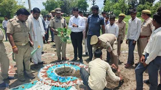 Plantation was done in schools and quiz competition was organized