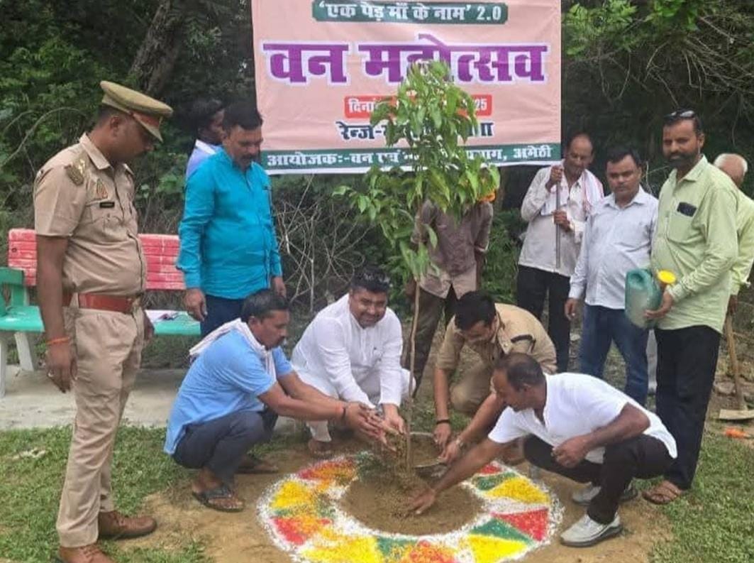 Pledged to protect environment by planting trees