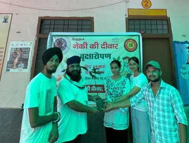 Plantation under Ek Vriksha Maa Ke Naam Abhiyan