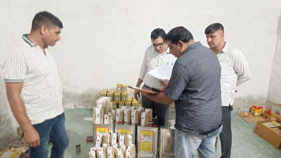 Fake ghee was being made from refined and vegetable ghee, dairy sealed
