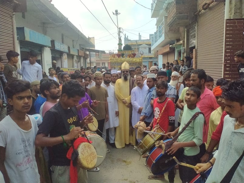 Procession taken out on the seventh day of Moharram