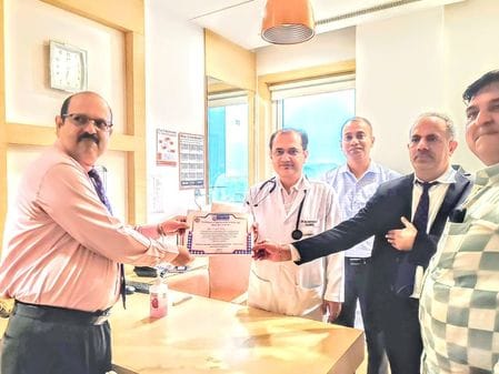 Central Bank Of India Zonal Office Honored Doctors – Chandigarh News