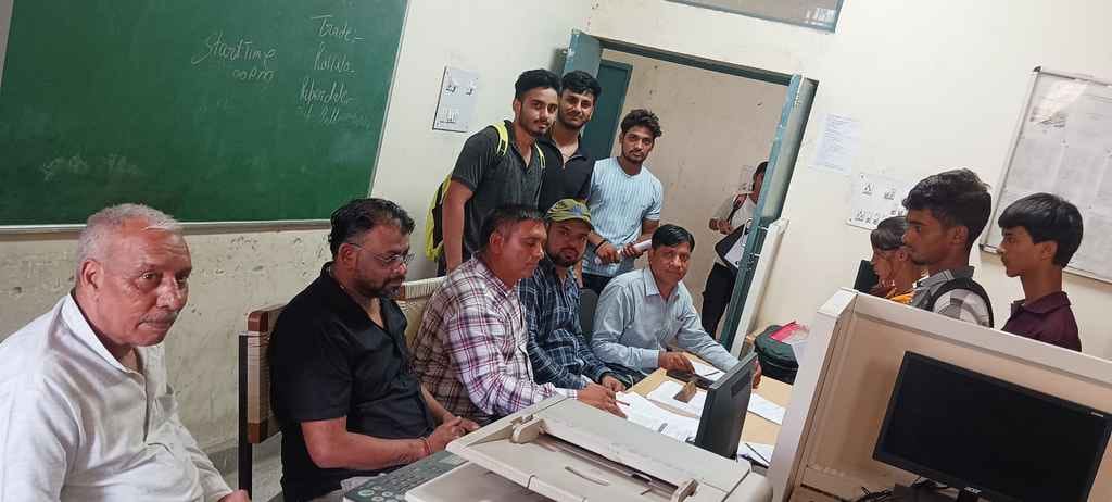 71 students deposited their fees on the first day at Government ITI Jind
