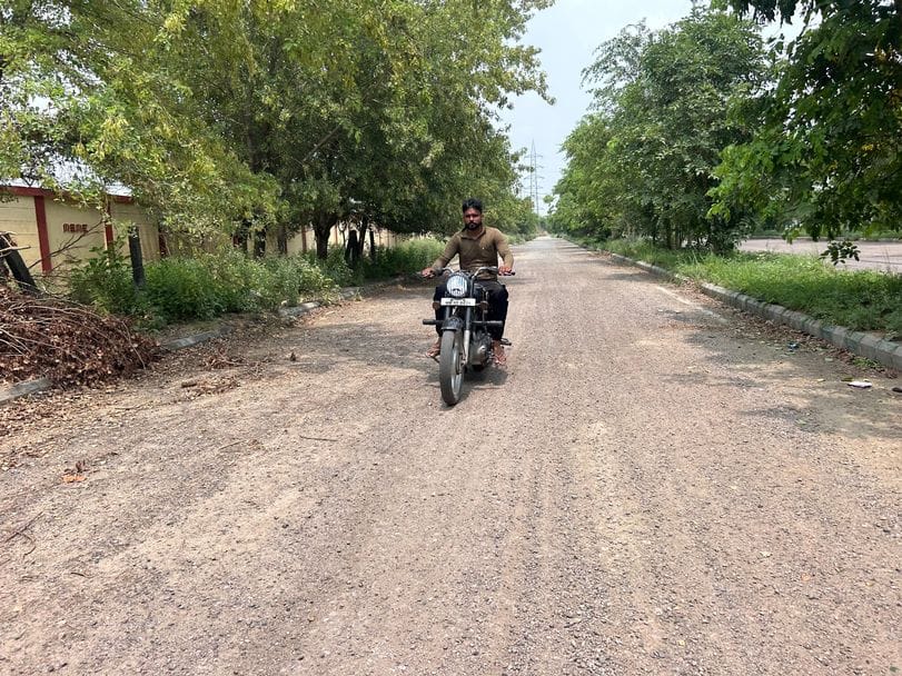 Industrialists are troubled by stones and potholes on the roads in IMT