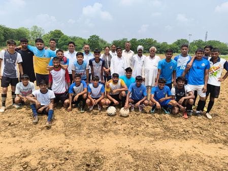 16 players were selected in handball and 16 in football