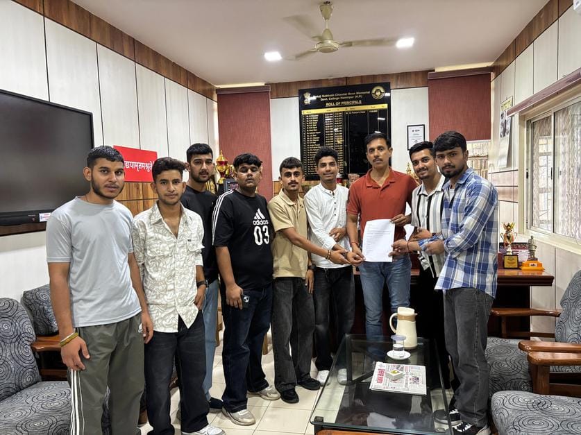 Memorandum submitted to the principal for clean water