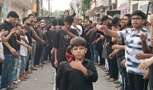 Narrated the martyrdom of Hazrat Qasim