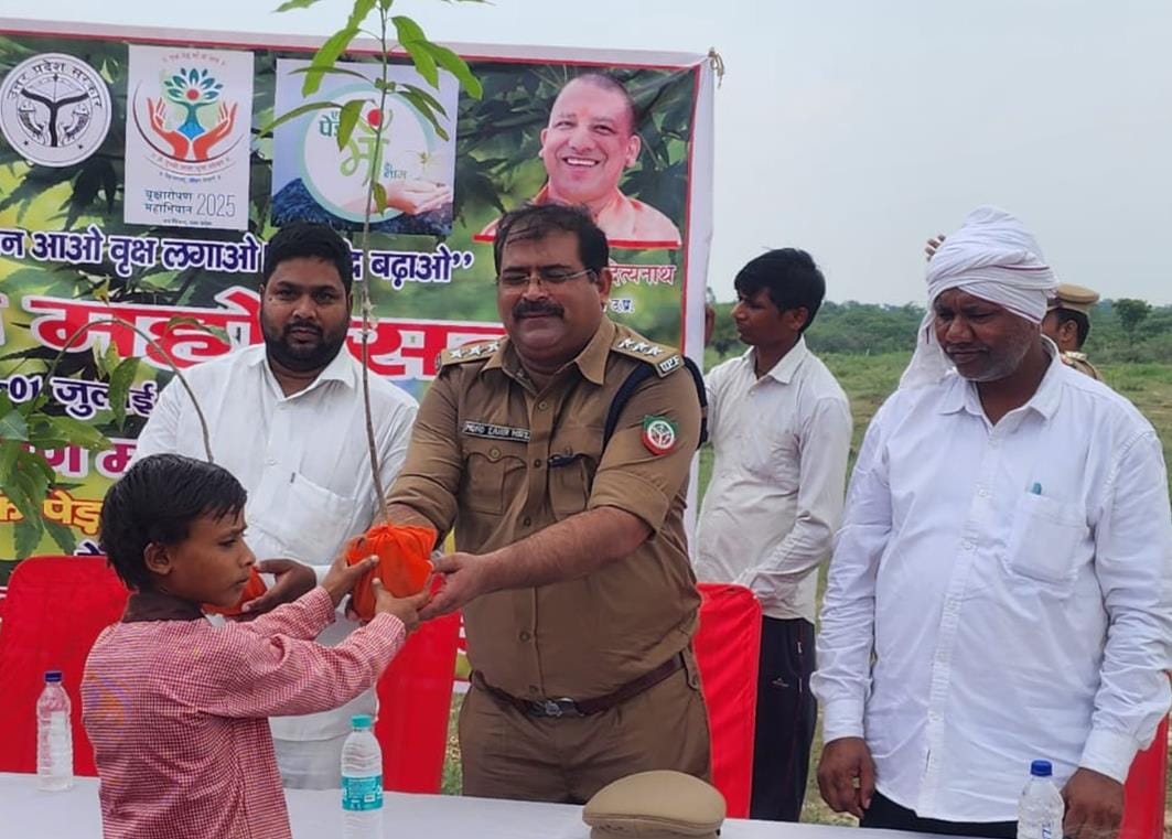 Pledged to protect environment by planting trees