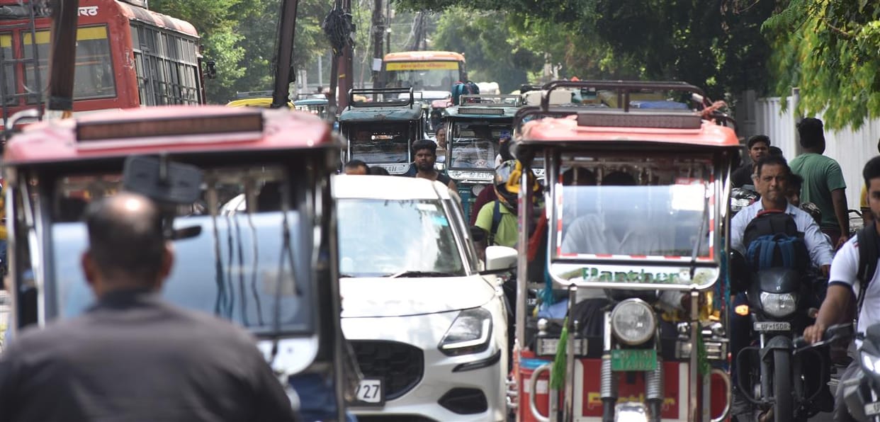 Traffic police did route diversion, yet jam situation persisted on West End Road