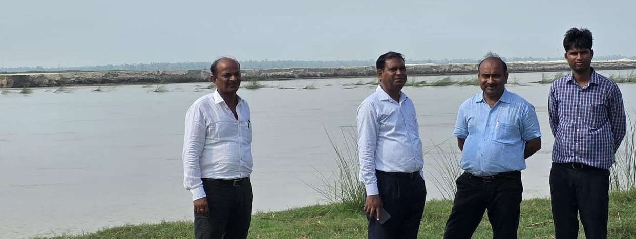 The water level of Ganga has decreased by 18 centimeters