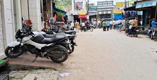 Occupation of drains from Ghantaghar Mor to the station, water drainage crisis
