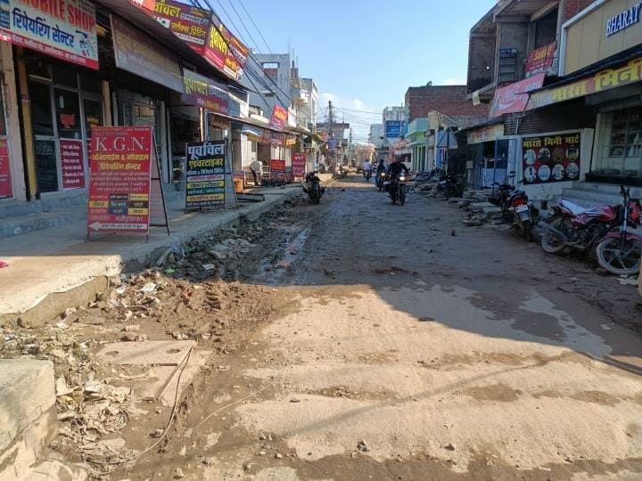 Rain has halted the pace of development, construction is incomplete in many places